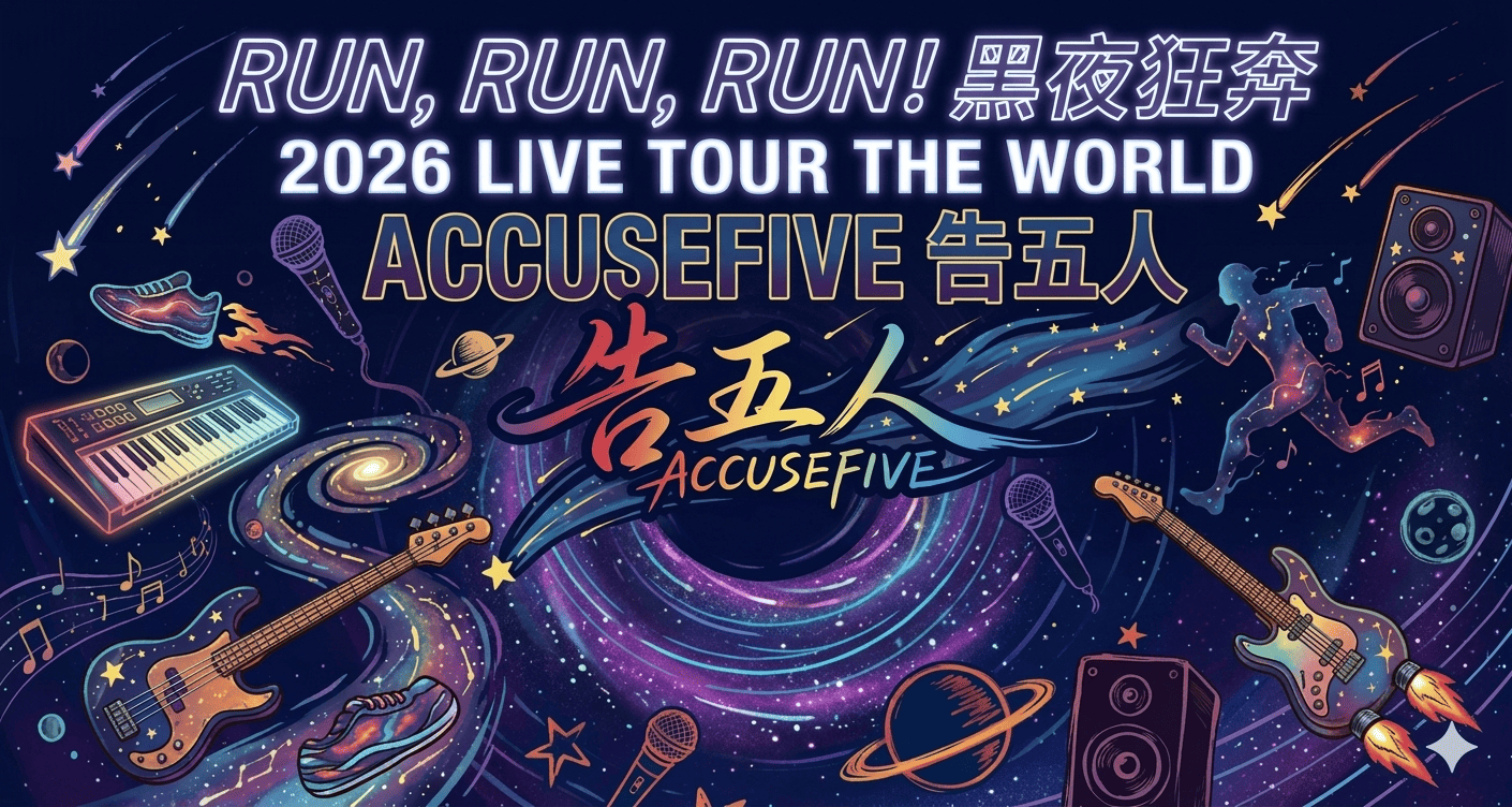 Accusefive告五人[Run，Run，Run! 黑夜狂奔] 2026 Live Tour the World
