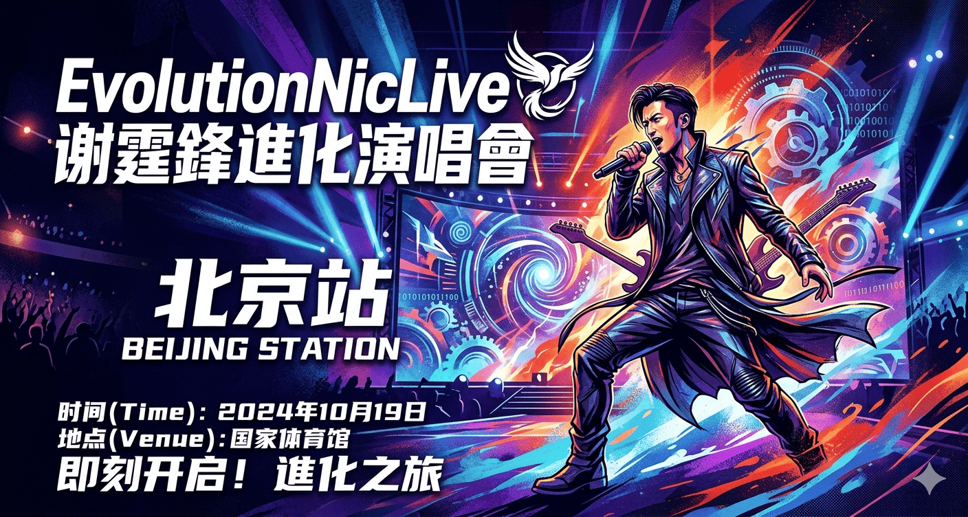 EvolutionNicLive謝霆鋒進化演唱會-北京站
