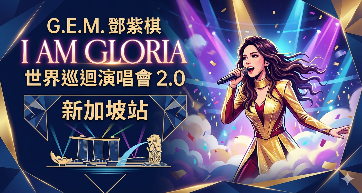 G.E.M.鄧紫棋「I AM GLORIA」世界巡迴演唱會2.0——新加坡站