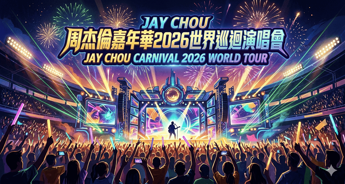 周杰倫嘉年華2026世界巡迴演唱會 溫州站