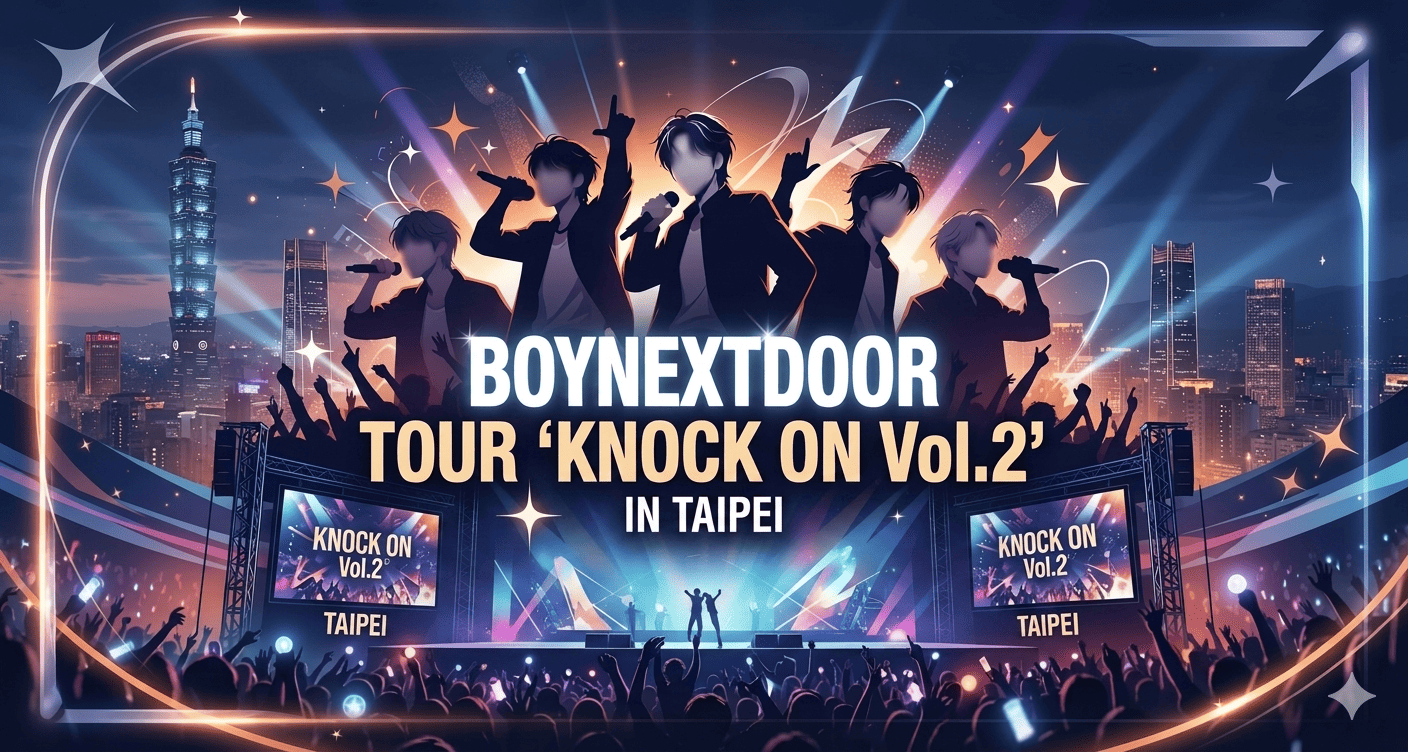 BOYNEXTDOOR TOUR ‘KNOCK ON Vol.2’ IN TAIPEI